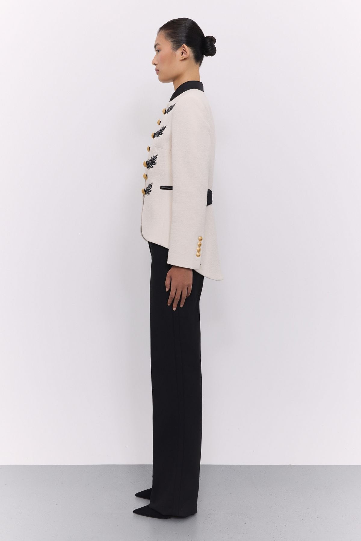 Off-White Embroidered Blazer Renata Love - Limited Edition