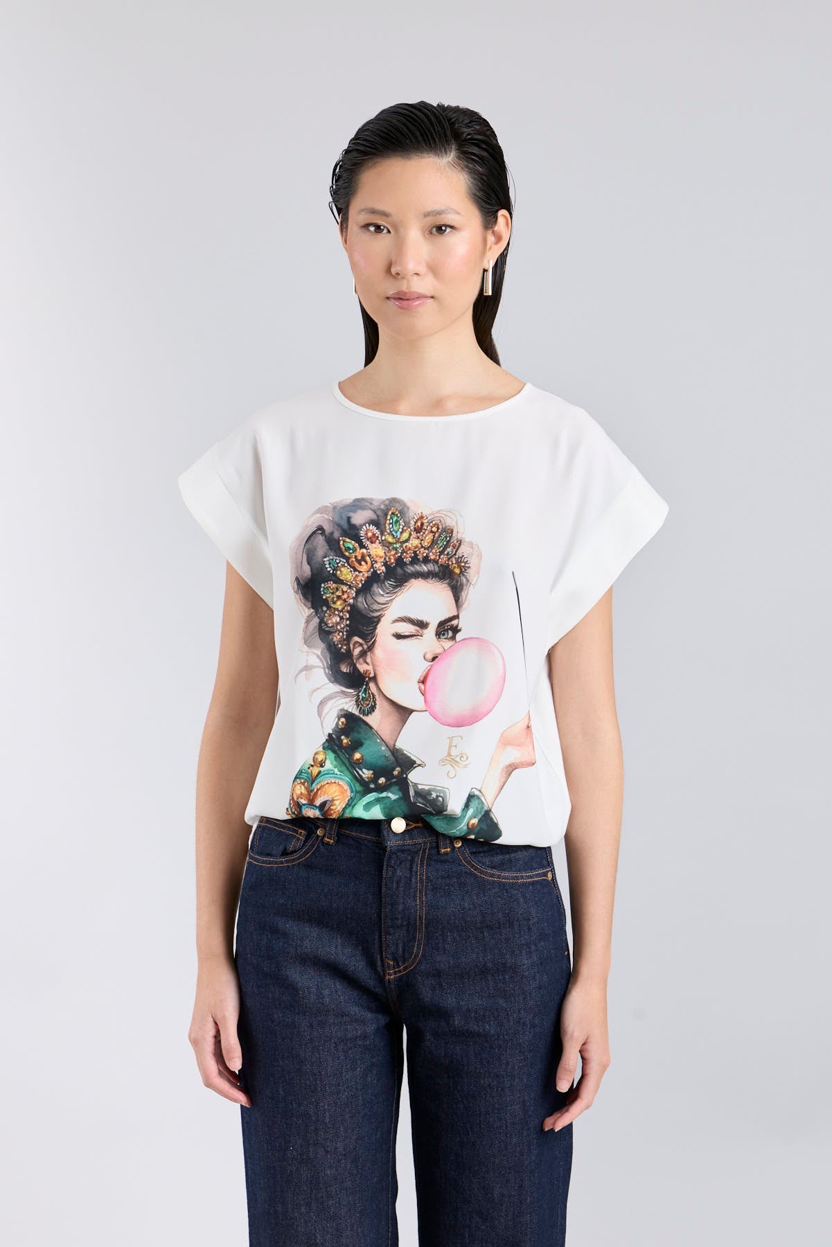CAMISETA BLANCO PINK BALLOON - THE EXTREME COLLECTION