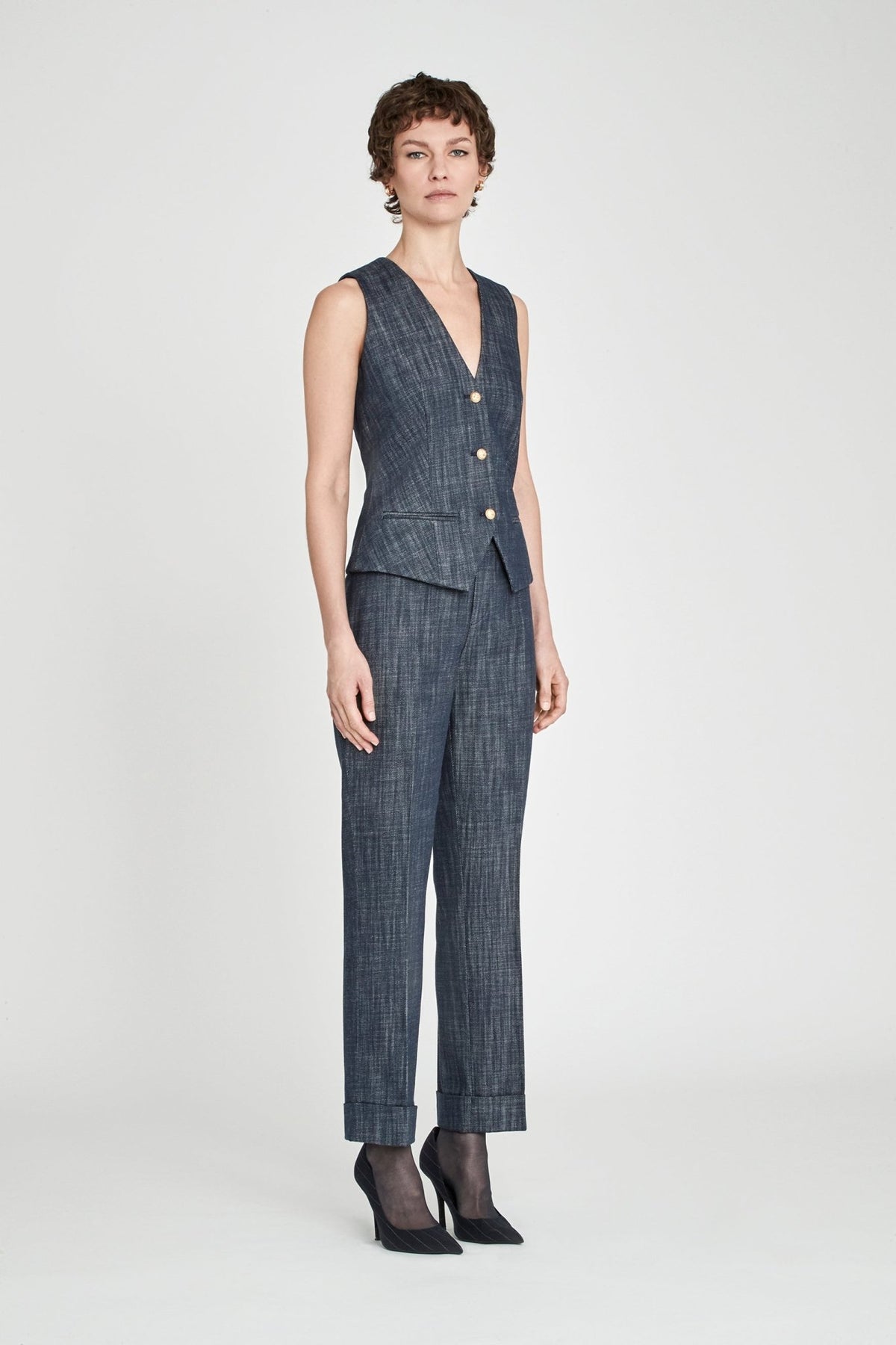 TRAJE TRES PIEZAS DENIM MILÁN - THE EXTREME COLLECTION