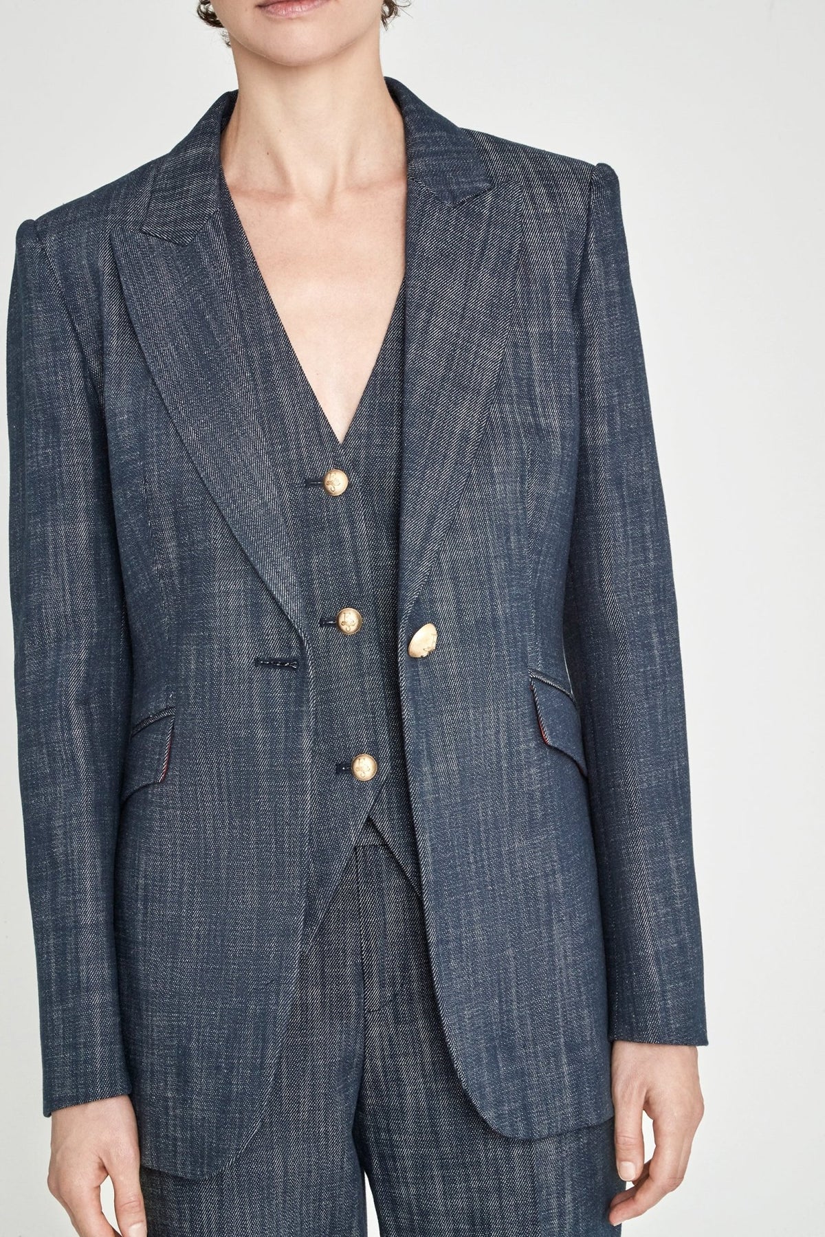 TRAJE TRES PIEZAS DENIM MILÁN - THE EXTREME COLLECTION