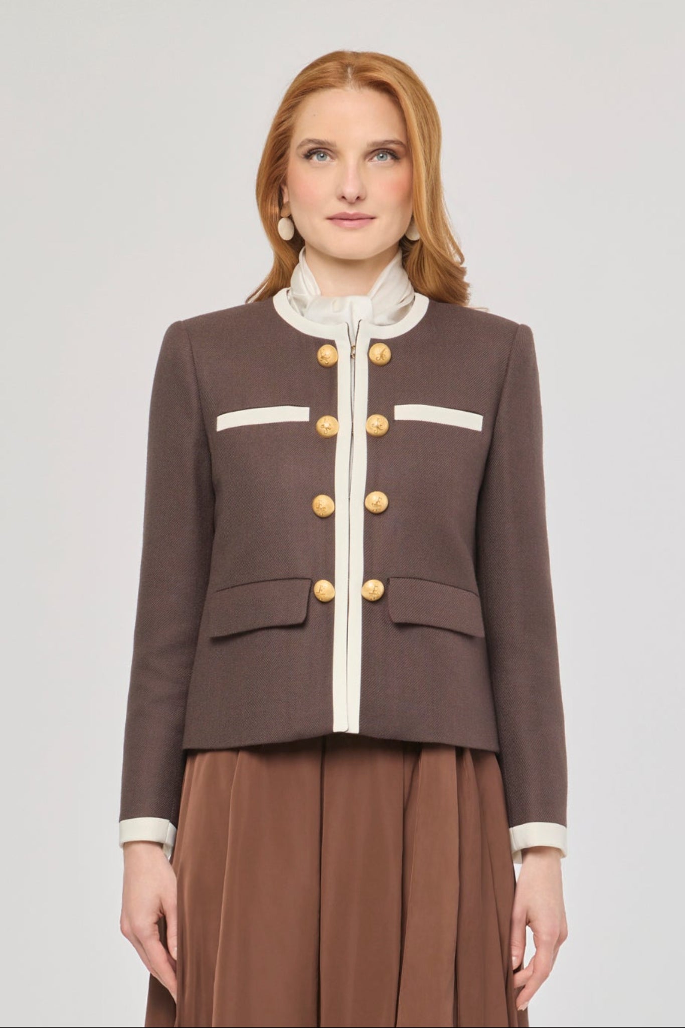 Blazer de lana marrón Talulla - Edición Limitada
