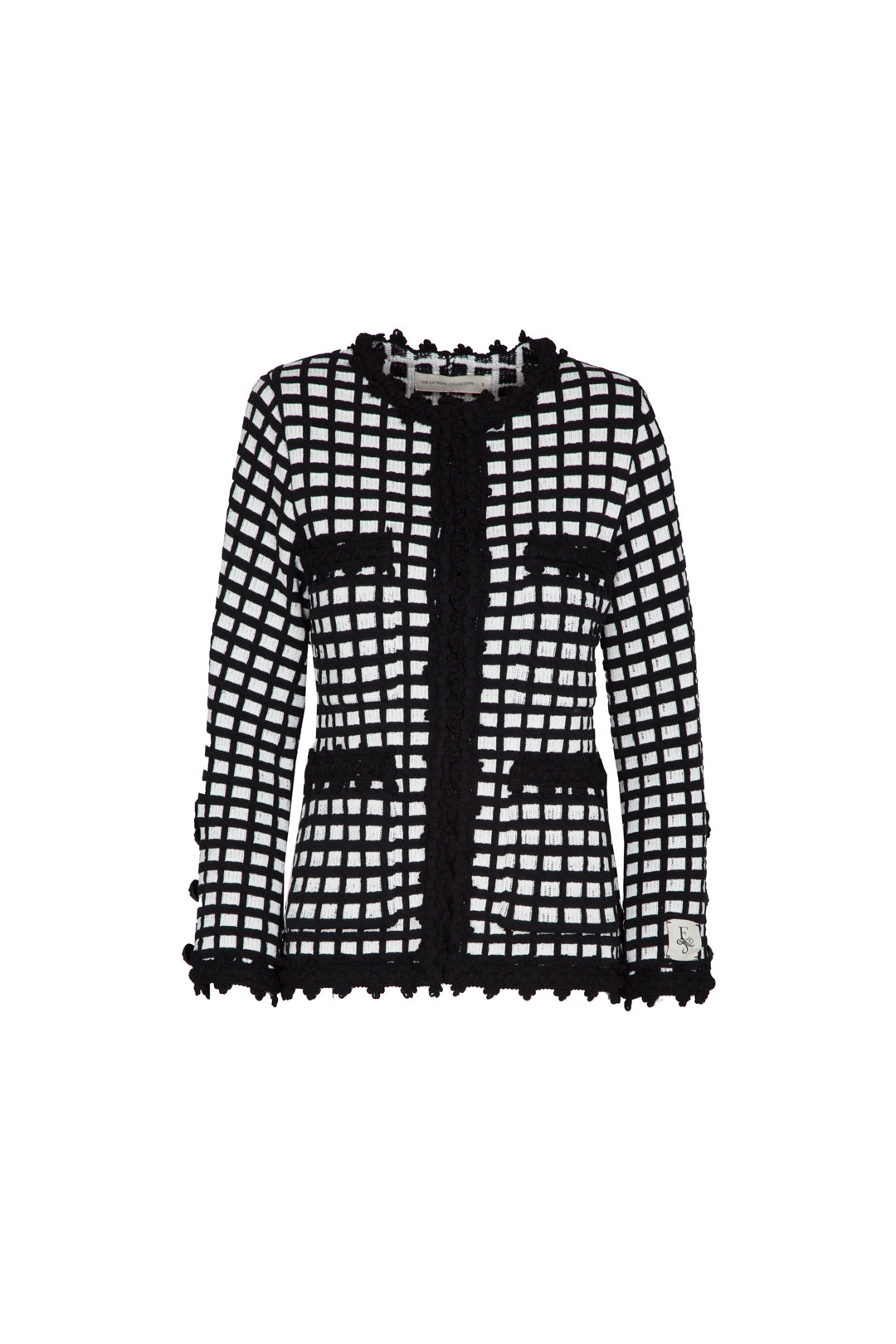 CHAQUETA CUADROS BICOLOR YVES