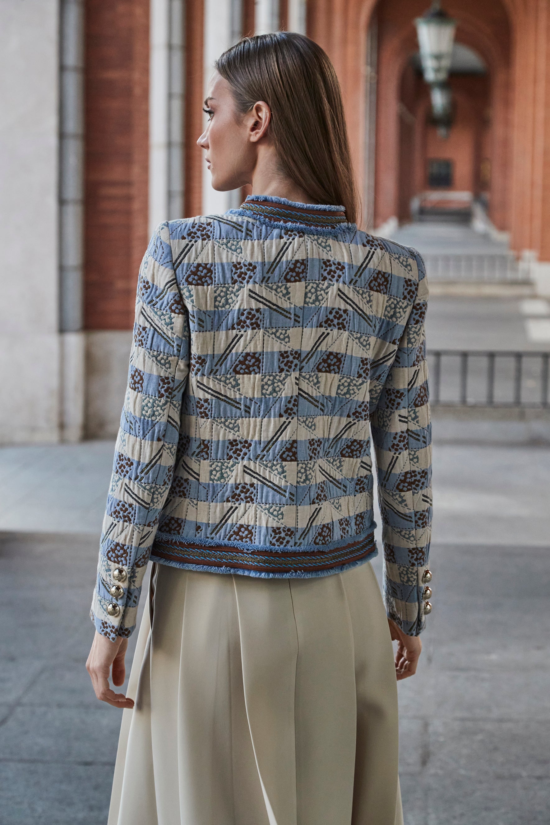 CHAQUETA PUNTO JACQUARD MARQUETTE