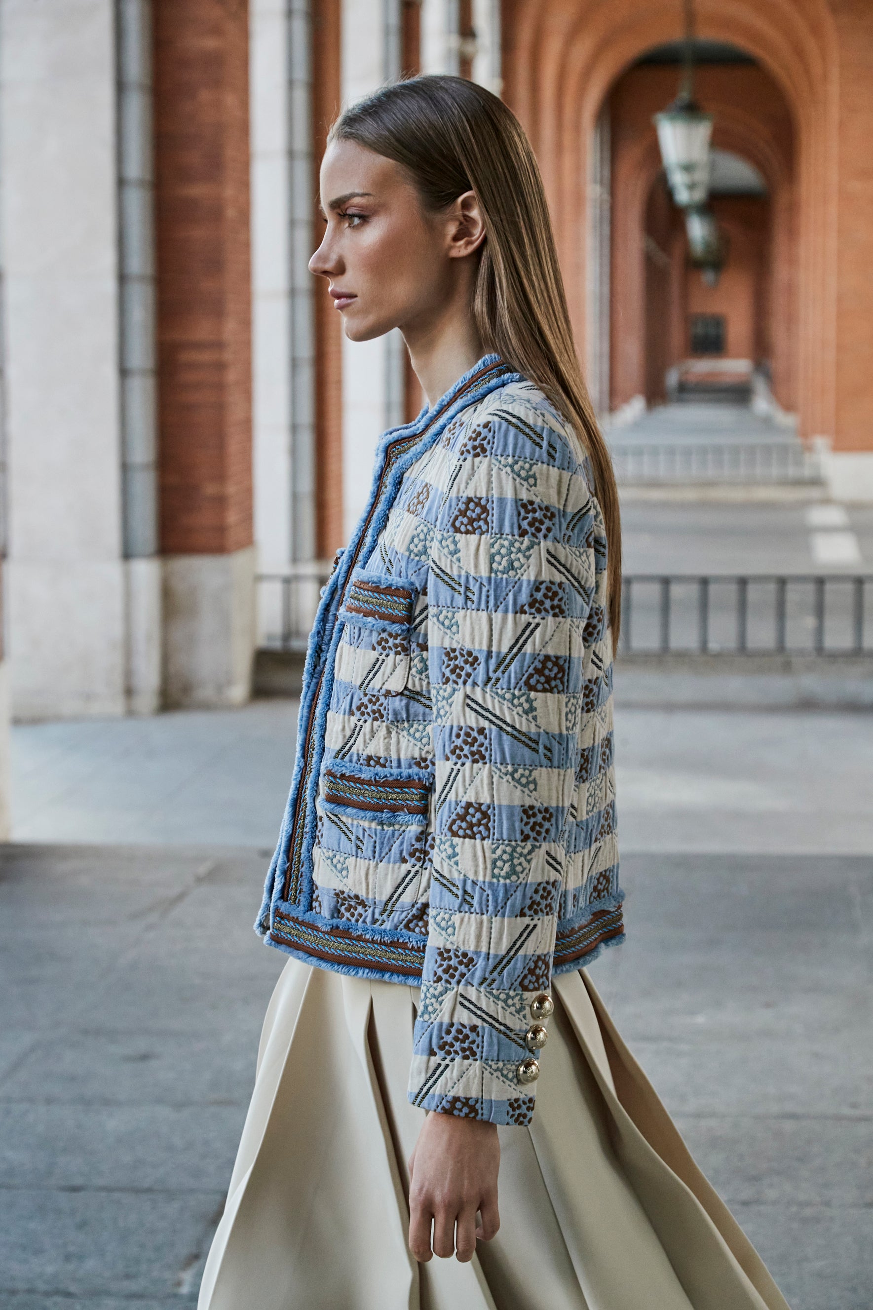 CHAQUETA PUNTO JACQUARD MARQUETTE