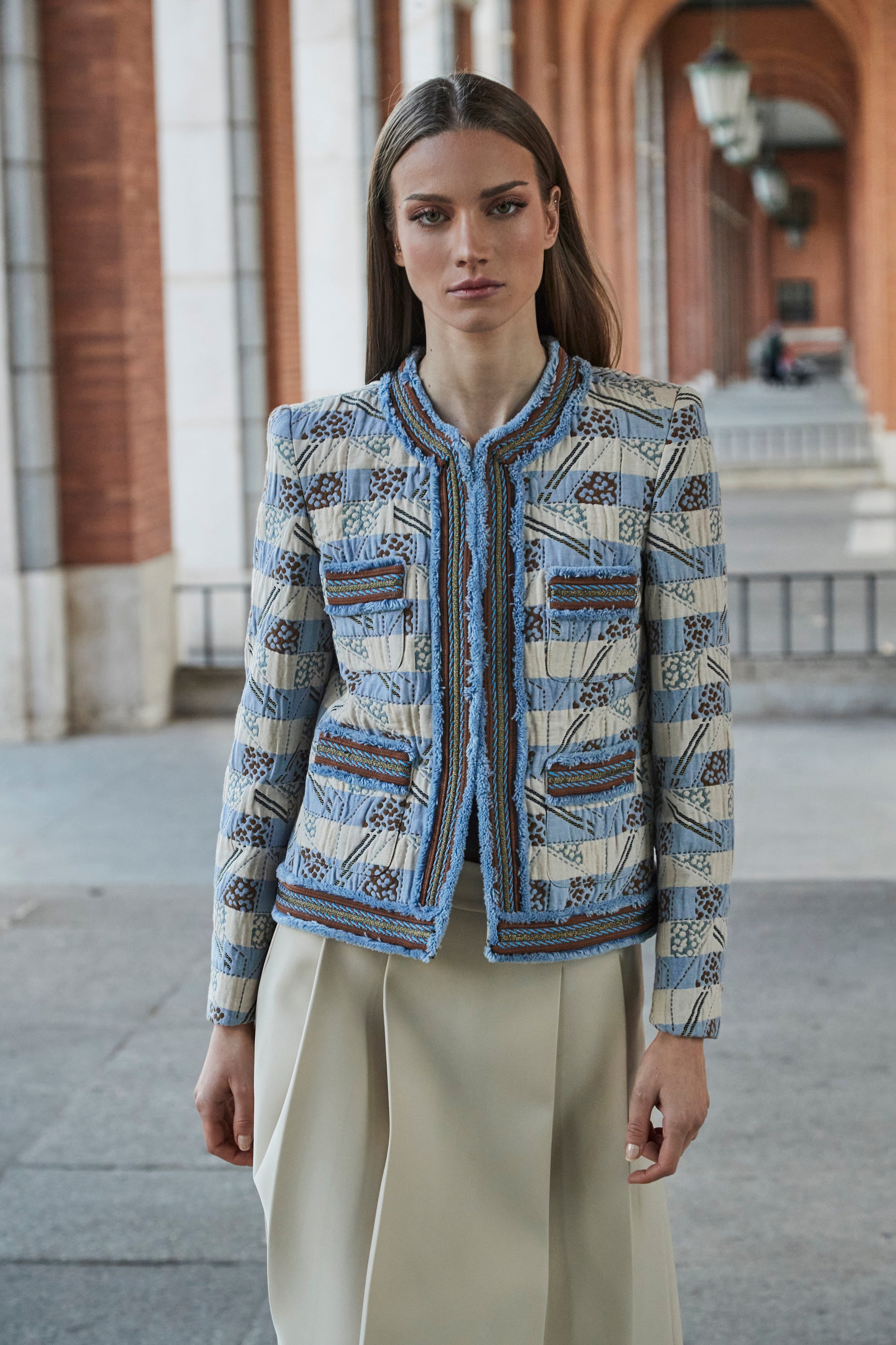 CHAQUETA PUNTO JACQUARD MARQUETTE