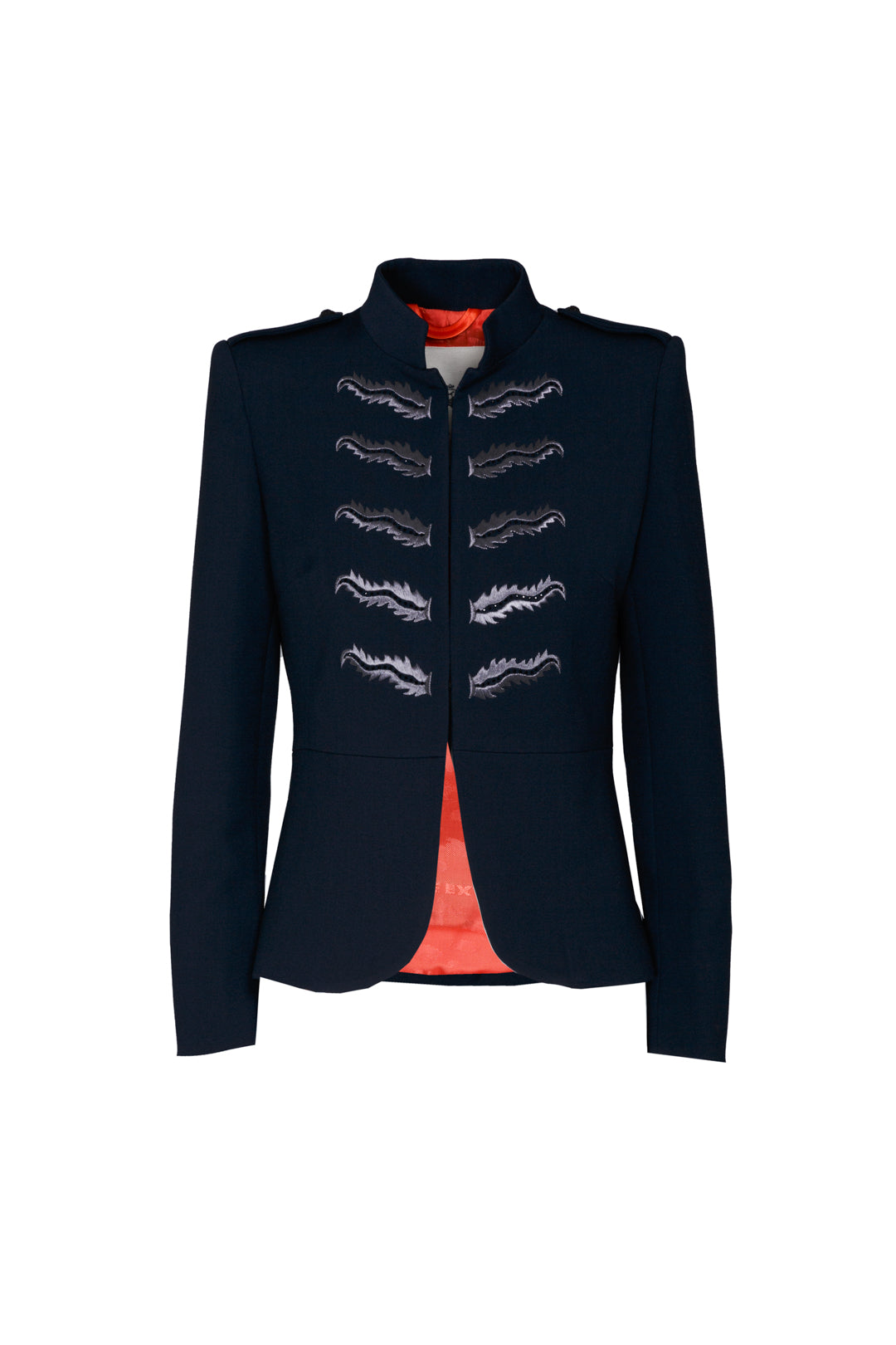 Blazer marino bordada Extreme Prive - Edición Limitada