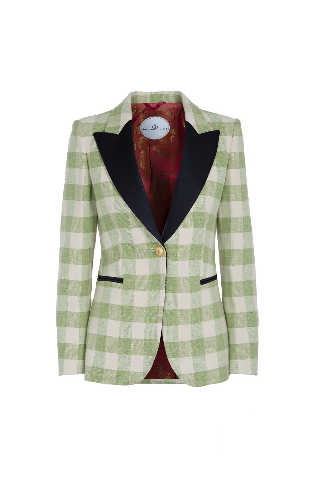 BLAZER ESMOQUIN CUADROS BERRY - THE EXTREME COLLECTION