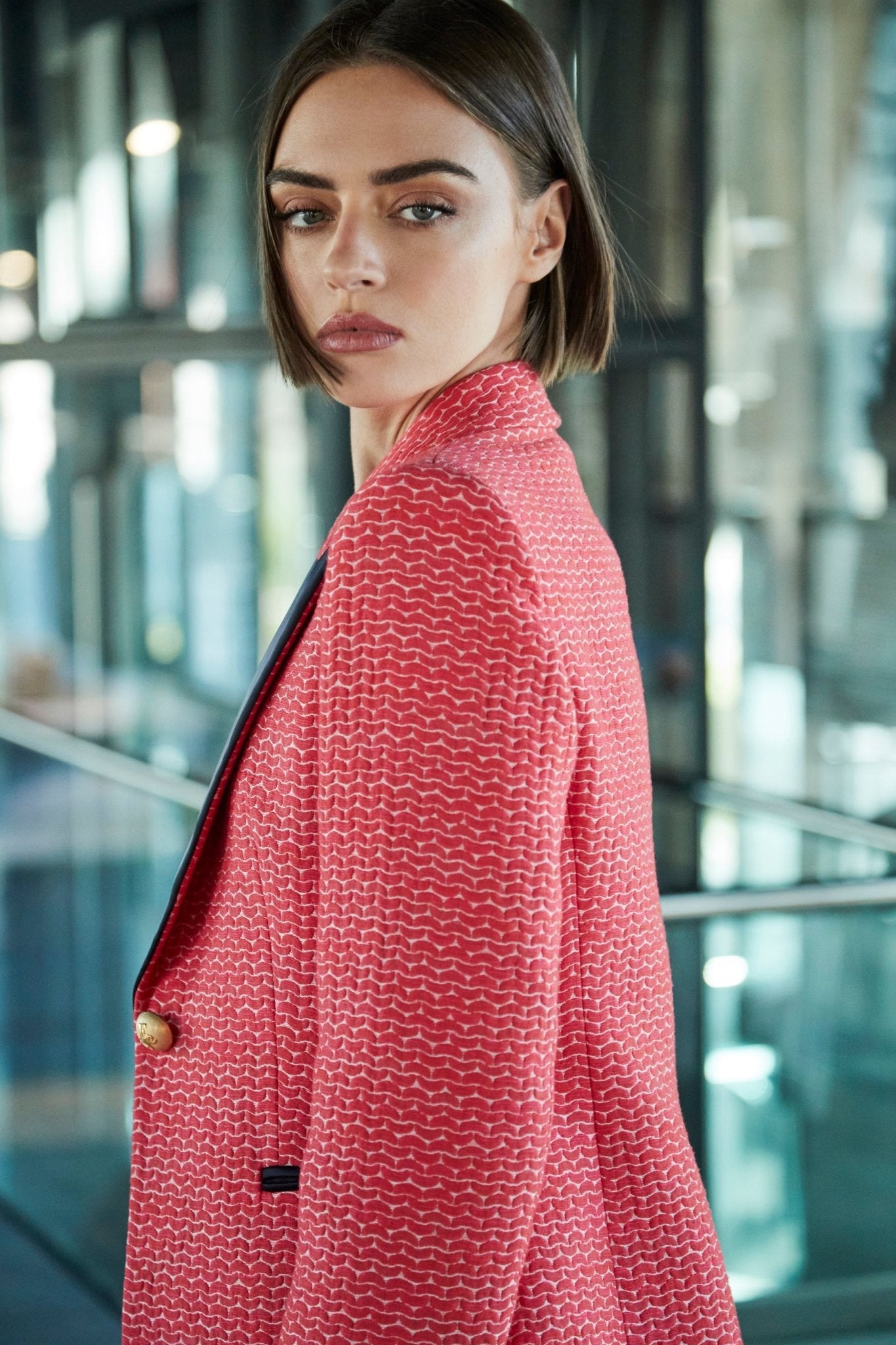 BLAZER SOLAPA SATINADA VICENZA - THE EXTREME COLLECTION