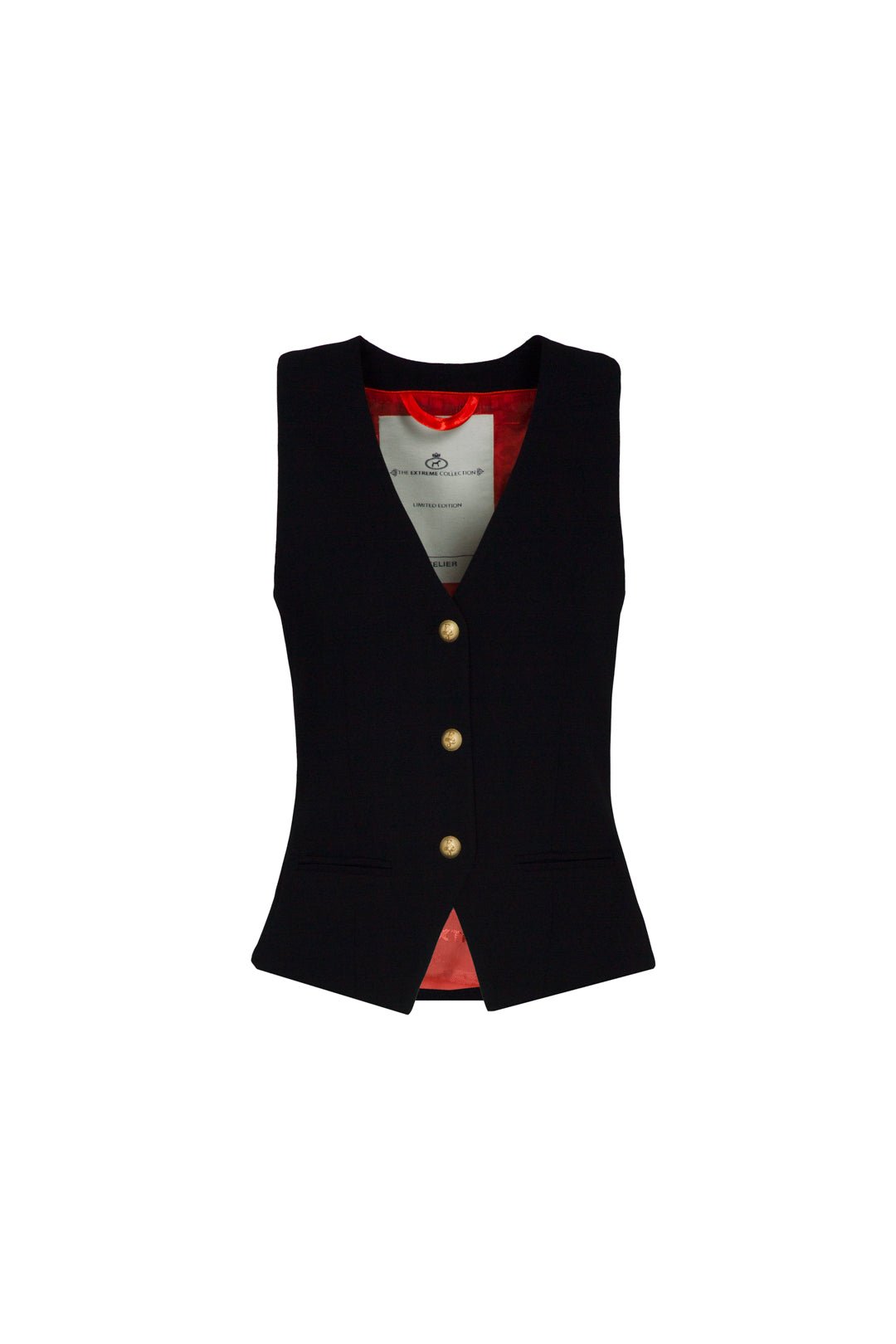 CHALECO NEGRO MARGARITA - THE EXTREME COLLECTION