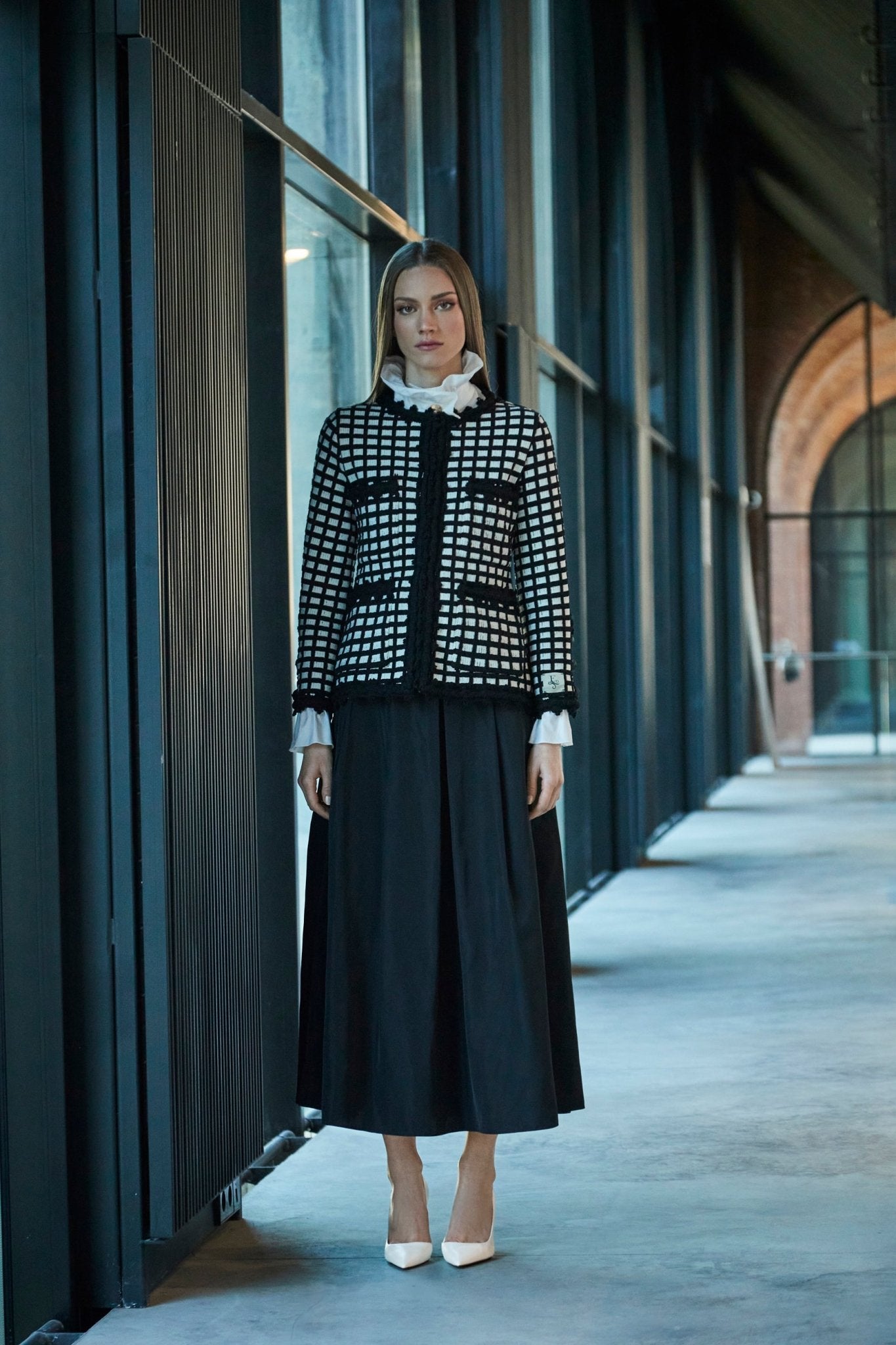 CHAQUETA CUADROS BICOLOR YVES - THE EXTREME COLLECTION