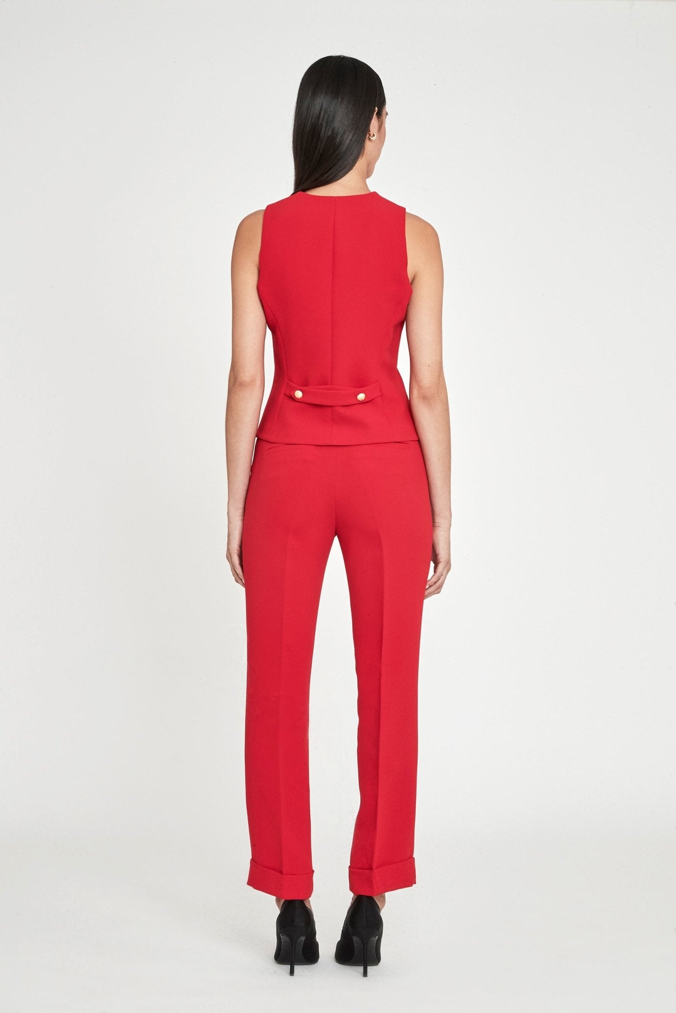 PANTALÓN HEBILLA ROJO ATELIER - THE EXTREME COLLECTION