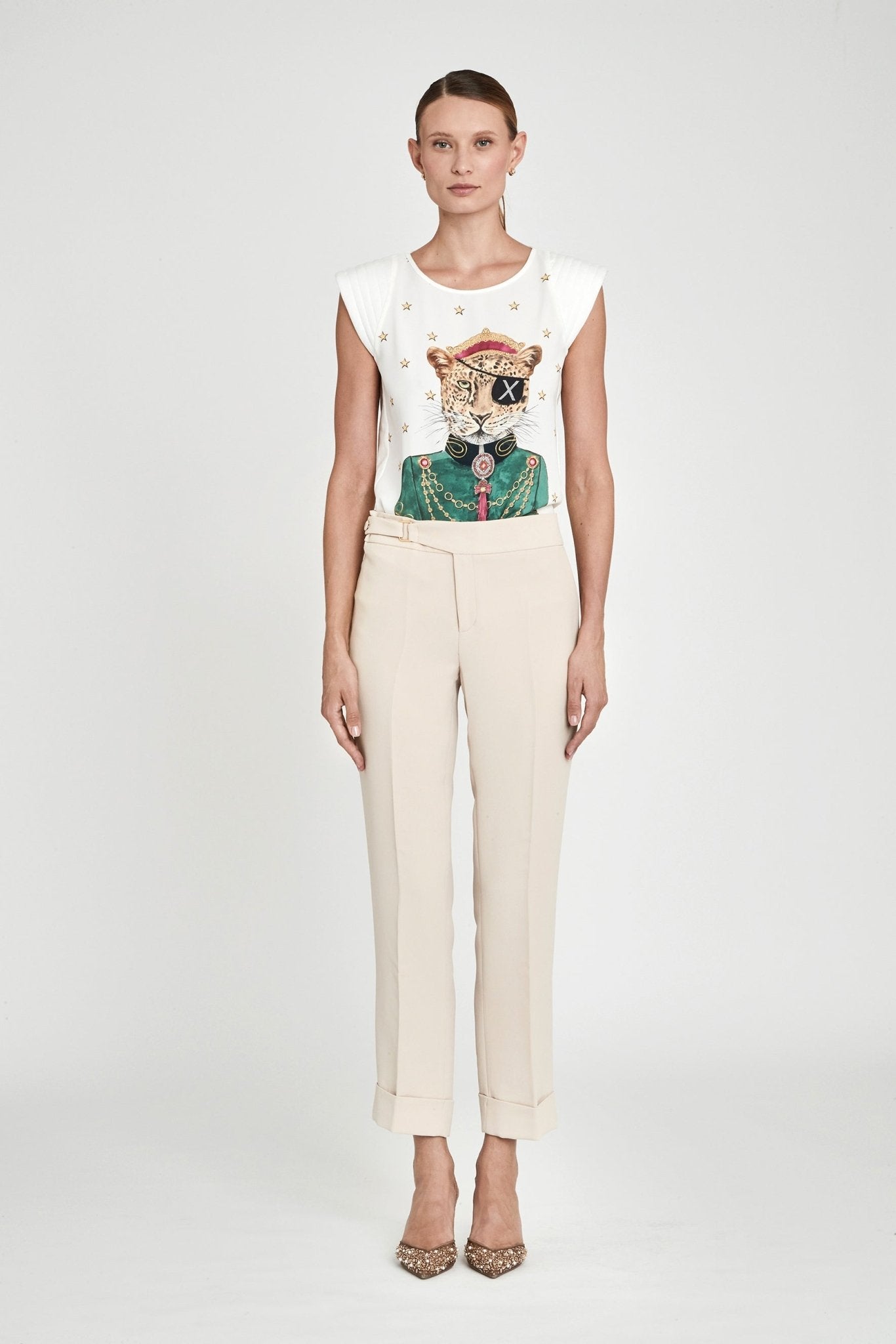 PANTALON HEBILLA NUDE ATELIER - THE EXTREME COLLECTION