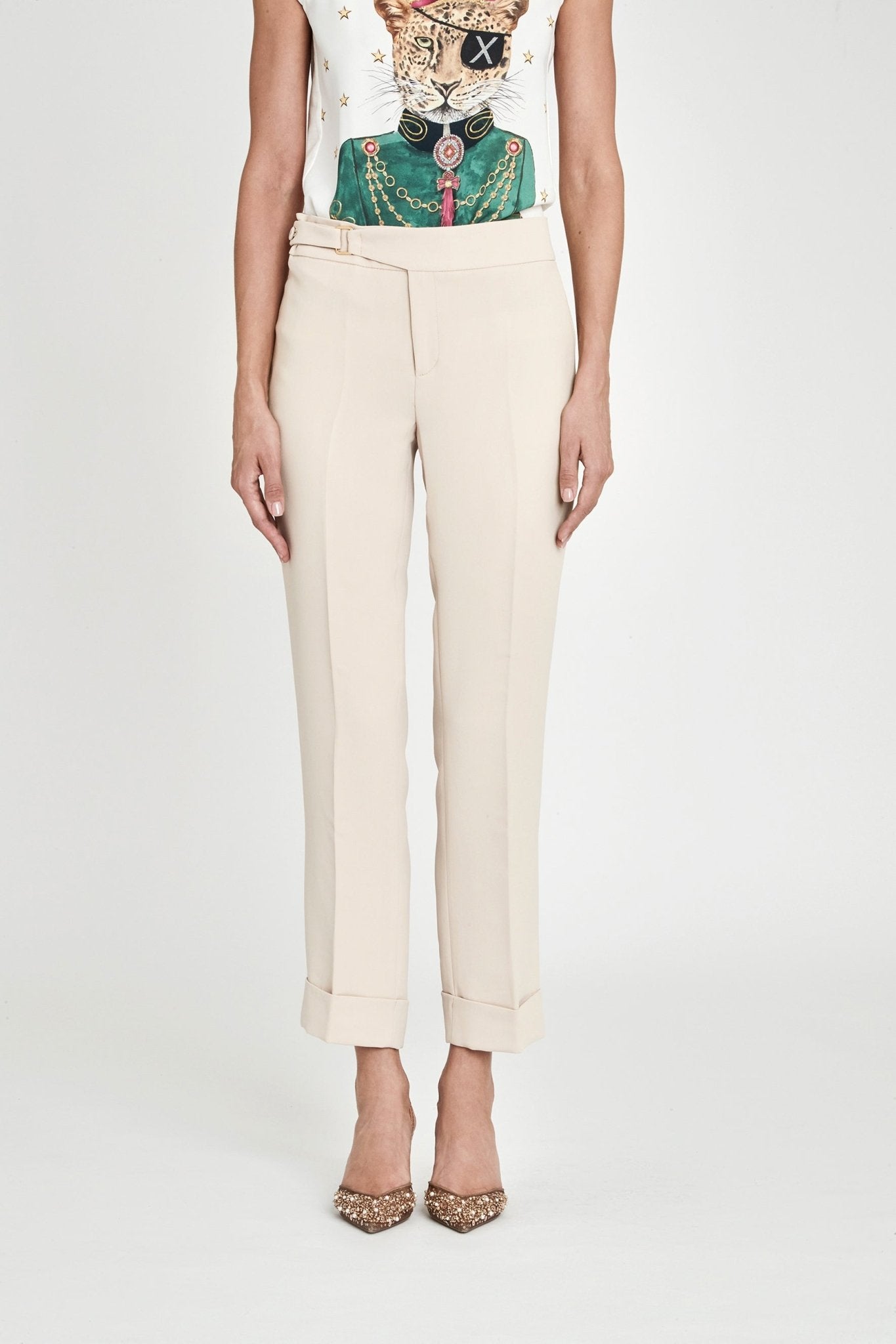 PANTALON HEBILLA NUDE ATELIER - THE EXTREME COLLECTION