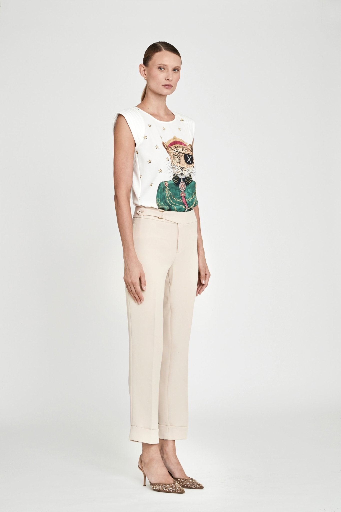 PANTALON HEBILLA NUDE ATELIER - THE EXTREME COLLECTION