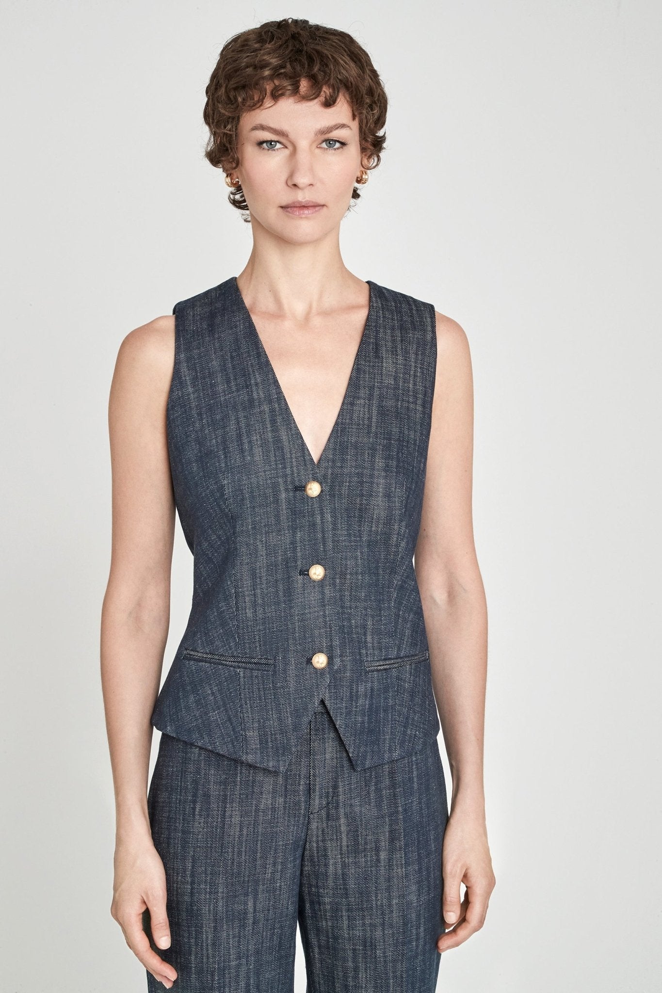 TRAJE TRES PIEZAS DENIM MILÁN - THE EXTREME COLLECTION